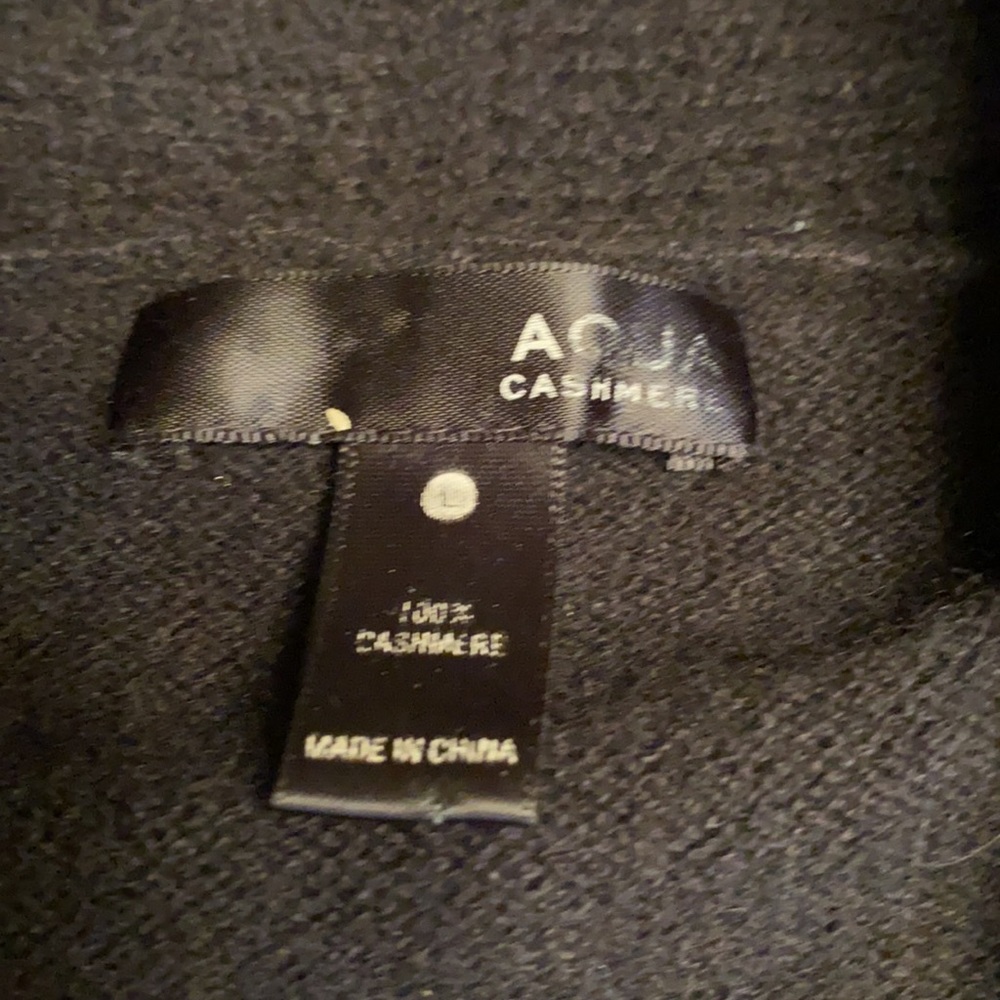 Aqua Cashmere Open Front Cardigan - Picture 6 of 6